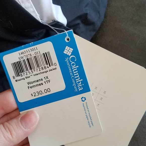 Nwt 3 in 2 Columbia jacket - Picture 2 of 3